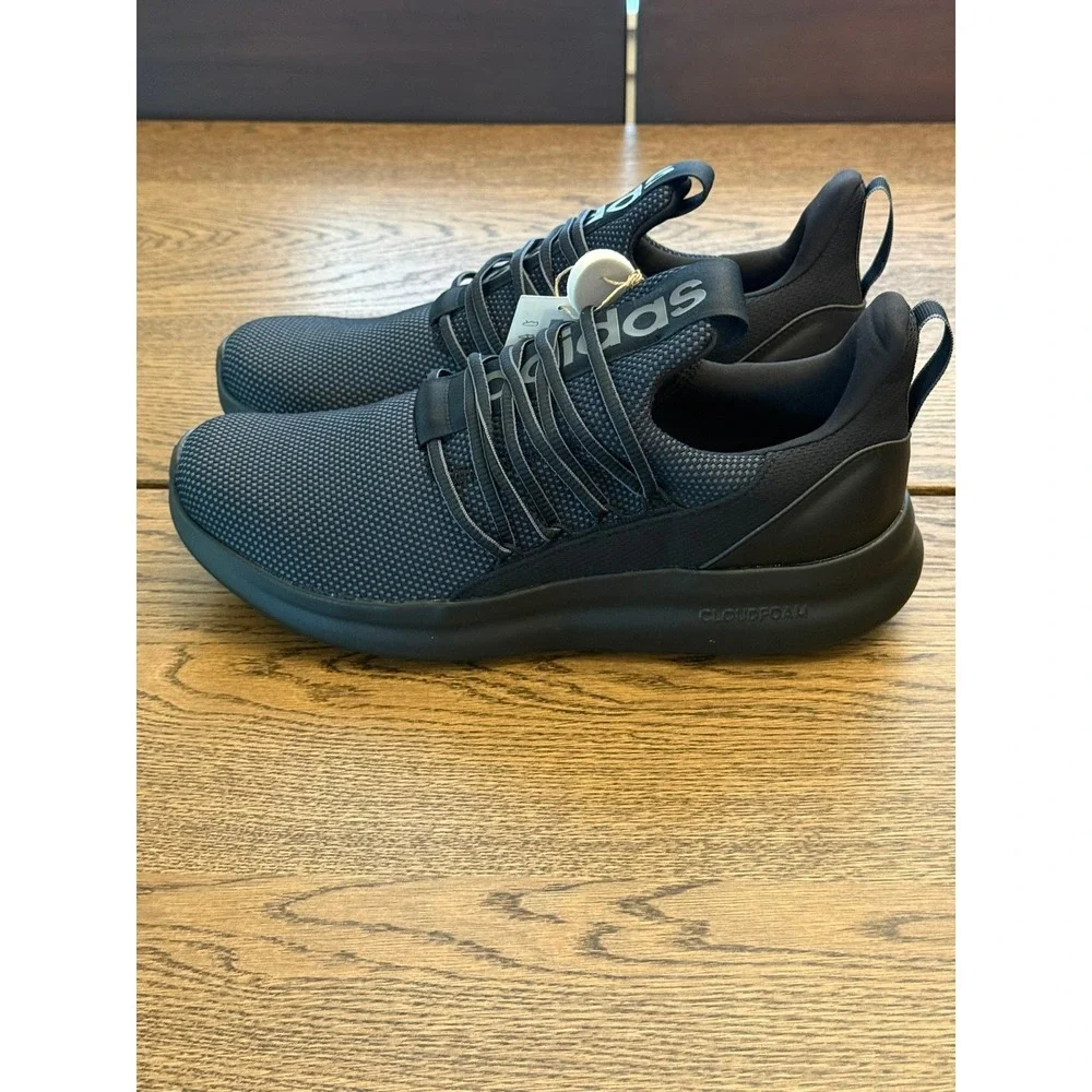 Adidas Lite Racer Adapt 7.0 Men's Core Black Slip on Sneakers Size 11.5